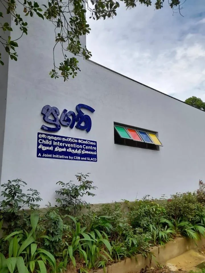 Pragathi Centre signboard from the thesis appendix